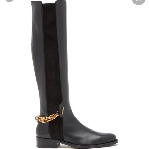 Stuart Weitzman Shoes - STUART WEITZMAN CHAIN Leather Boots